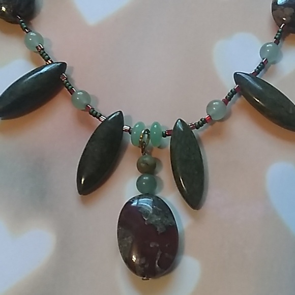 💝AWESOME CHRYSOPRASE NECKLACE 💖🤗 - Picture 3 of 8